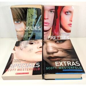 Complete Set UGLIES Book Series Scott Westerfeld Specials~Pretties~Extras